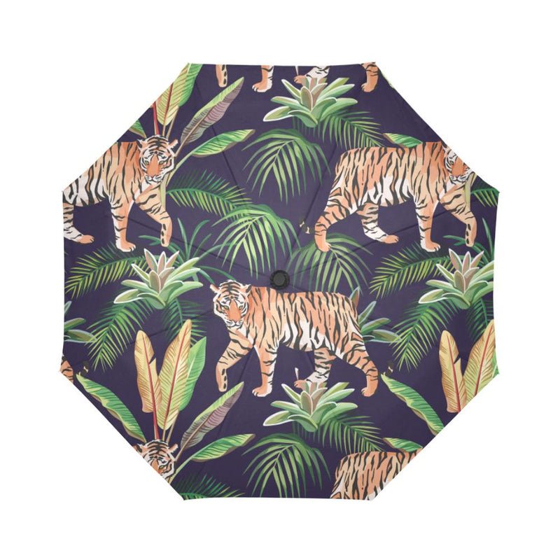 Tiger Jungle Automatic Foldable Umbrella