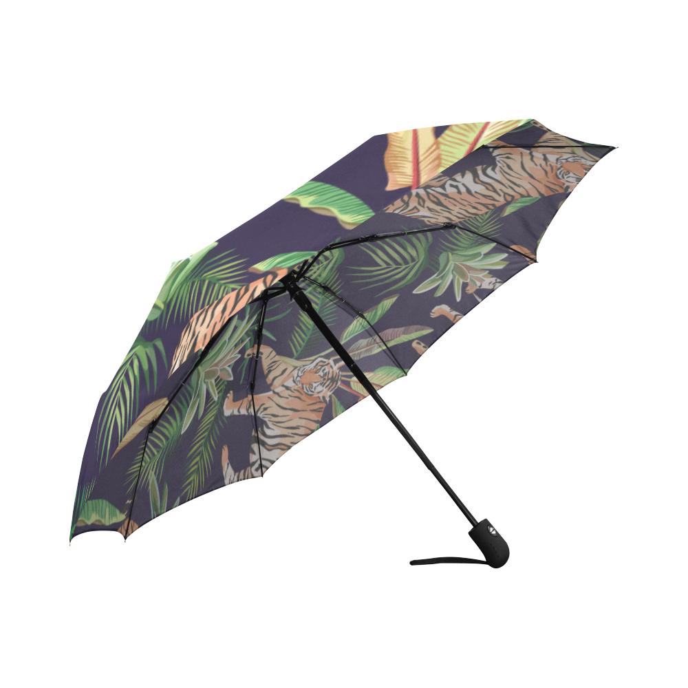 Tiger Jungle Automatic Foldable Umbrella