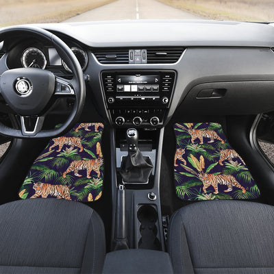 Tiger Tropical Pattern Car Floor Mats