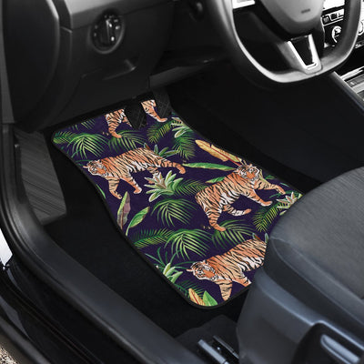 Tiger Tropical Pattern Car Floor Mats