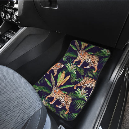 Tiger Tropical Pattern Car Floor Mats