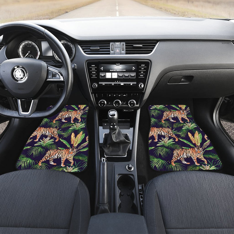 Tiger Jungle Front and Back Car Floor Mats