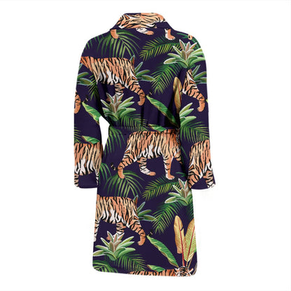Tiger Jungle Men Bath Robe