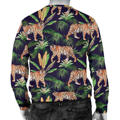 Tiger Jungle Men Crewneck Sweatshirt