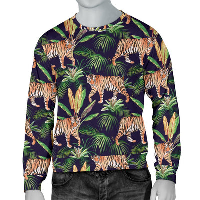 Tiger Jungle Men Crewneck Sweatshirt