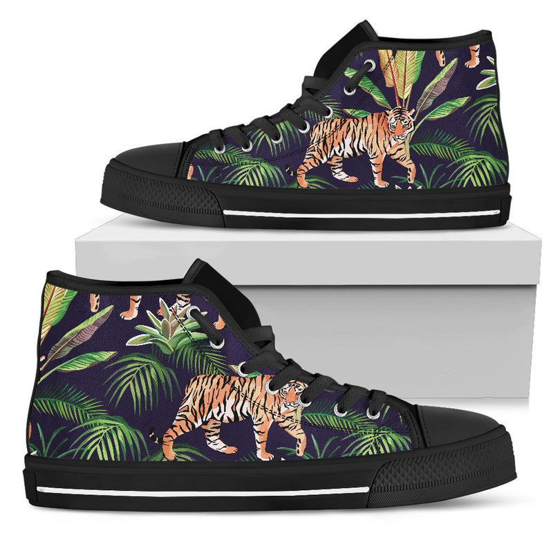 Tiger Jungle Men High Top Shoes
