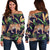 Tiger Jungle Off Shoulder Sweatshirt