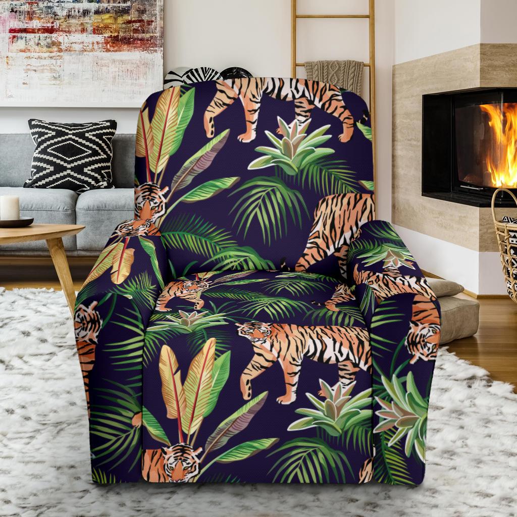 Tiger Jungle Recliner Slipcover-JORJUNE.COM