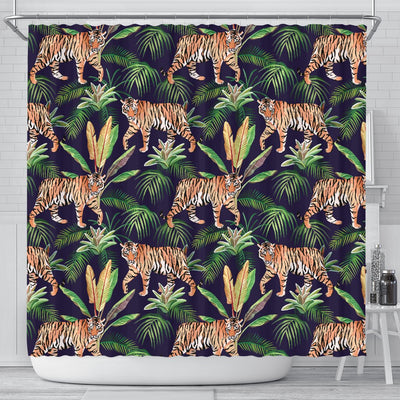Tiger Jungle Shower Curtain