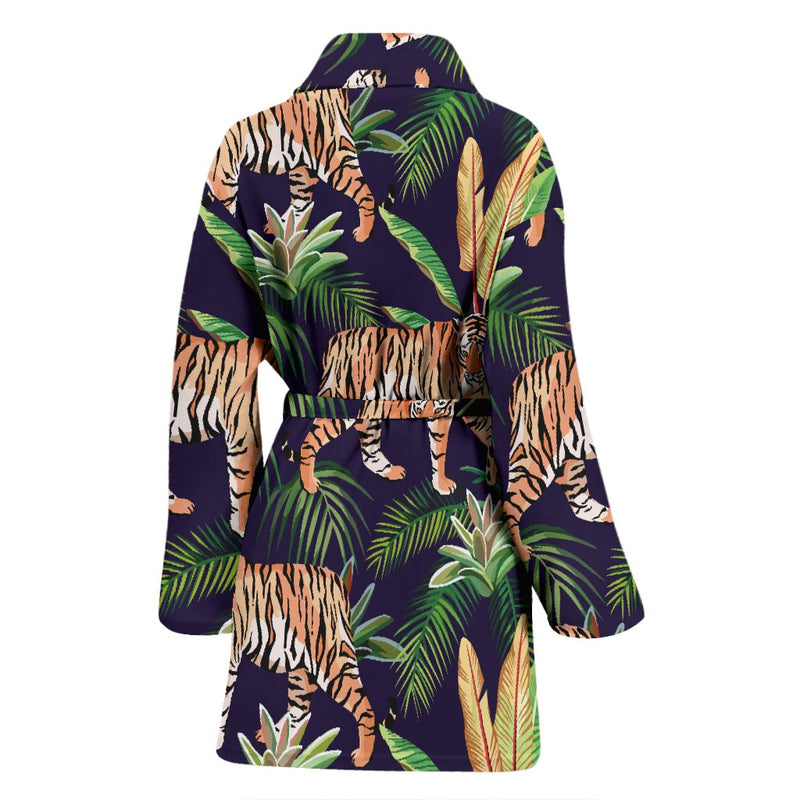 Tiger Jungle Women Bath Robe