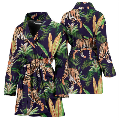 Tiger Jungle Women Bath Robe