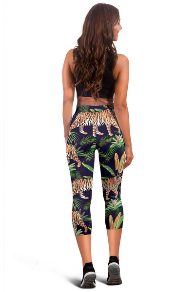 Tiger Jungle Women Capris