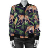 Tiger Jungle Women Casual Bomber Jacket