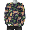 Tiger Jungle Women Crewneck Sweatshirt