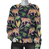 Tiger Jungle Women Crewneck Sweatshirt