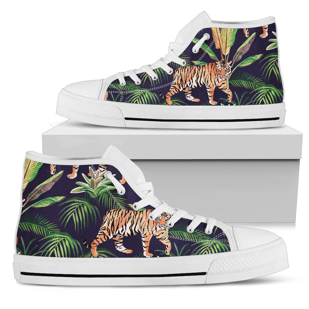 Tiger Jungle Women High Top Shoes