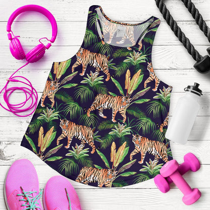 Tiger Jungle Women Racerback Tank Top
