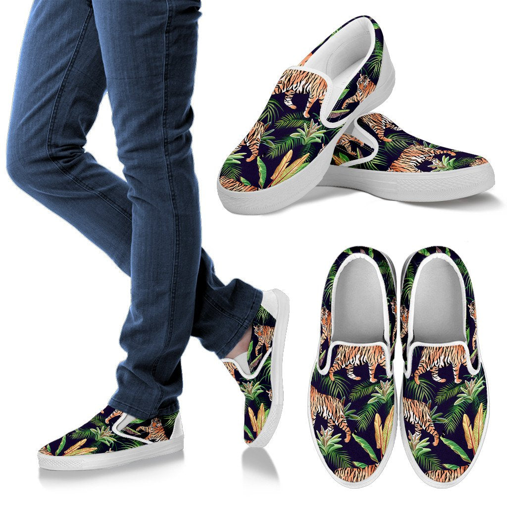 Tiger Jungle Women Slip On Shoes