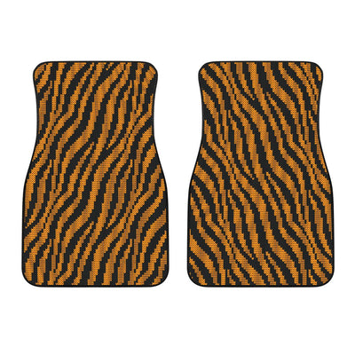 Tiger Knit Skin Car Floor Mats