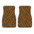 Tiger Knit Skin Car Floor Mats