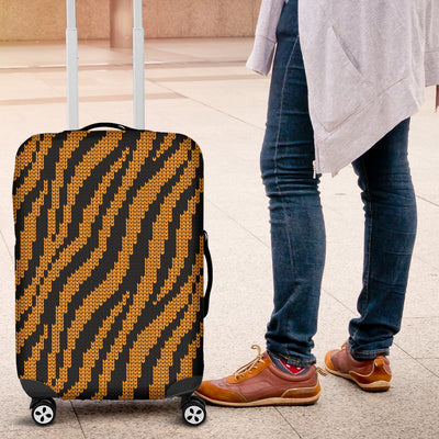 Tiger Knit Skin Luggage Cover Protector