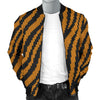 Tiger Knit Skin Men Casual Bomber Jacket