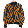 Tiger Knit Skin Men Casual Bomber Jacket