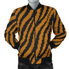 Tiger Knit Skin Men Casual Bomber Jacket