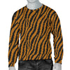 Tiger Knit Skin Men Crewneck Sweatshirt