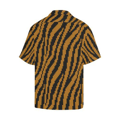 Tiger Knit Skin Men Hawaiian Shirt