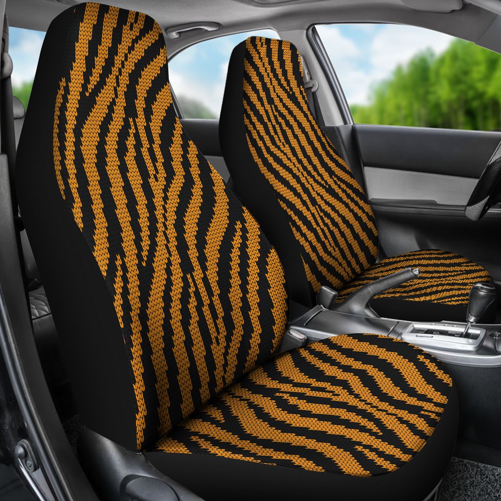 Tiger Knit Skin Universal Fit Car Seat Covers