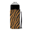 Tiger Knit Skin Wallet Phone Case