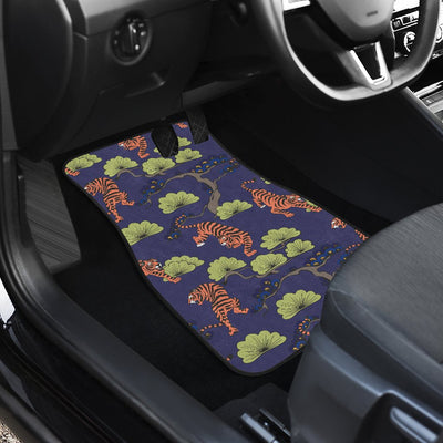 Tiger Pattern Japan Style Car Floor Mats