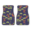 Tiger Pattern Japan Style Car Floor Mats