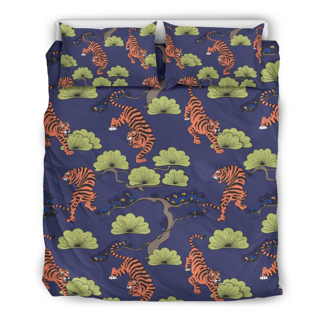 Tiger Pattern Japan Style Duvet Cover Bedding Set