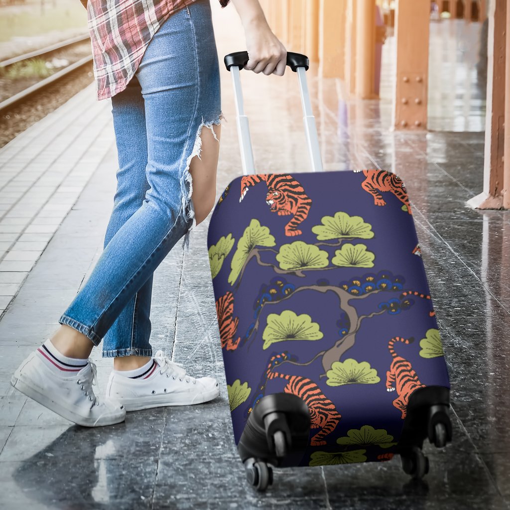 Tiger Pattern Japan Style Luggage Cover Protector