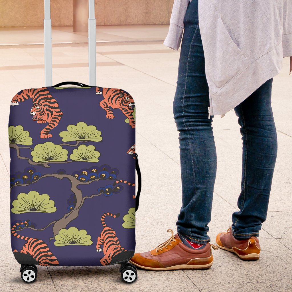 Tiger Pattern Japan Style Luggage Cover Protector