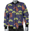 Tiger Pattern Japan Style Men Casual Bomber Jacket