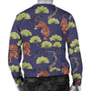 Tiger Pattern Japan Style Men Crewneck Sweatshirt