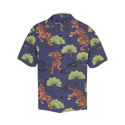 Tiger Pattern Japan Style Men Hawaiian Shirt