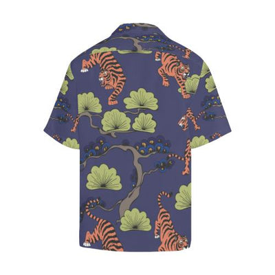 Tiger Pattern Japan Style Men Hawaiian Shirt