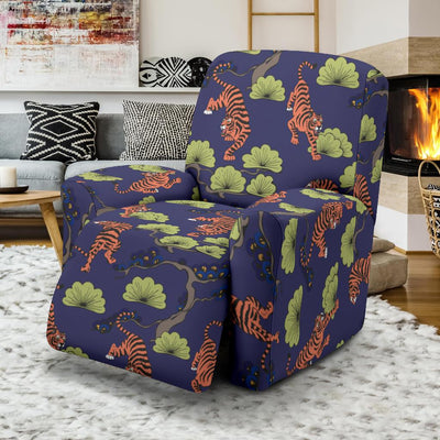 Tiger Pattern Japan Style Recliner Slipcover-JORJUNE.COM