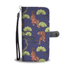 Tiger Pattern Japan Style Wallet Phone Case