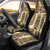 Hawaiian Polynesian Tiki Print Pattern Universal Fit Car Seat Covers