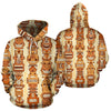 Hawaiian Polynesian Tiki Pattern All Over Print Hoodie