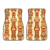 Hawaiian Polynesian Tiki Pattern Car Floor Mats