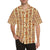 Tiki Orange Vertical Pattern Men Hawaiian Shirt-JorJune