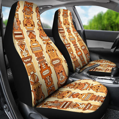 Hawaiian Polynesian Tiki Pattern Universal Fit Car Seat Covers