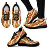 Hawaiian Polynesian Tiki Pattern Women Sneakers