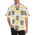 Tiki Smile Mask Print Pattern Men Hawaiian Shirt